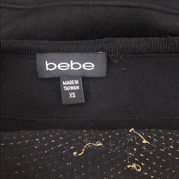 BEBE Sequin Strapless Dress - Picture 4 of 4